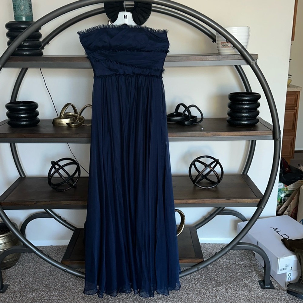 Navy formal dress brand new tags size 4